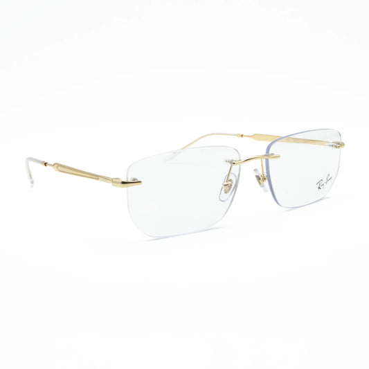 Occhiale da vista Ray-Ban RB3768V 2500 Oro arista - lato - Shop Ottica Mineo