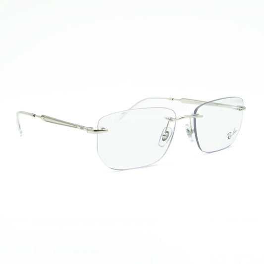 Occhiale da vista Ray-Ban RB3768V 2501 Argento - lato - Shop Ottica Mineo