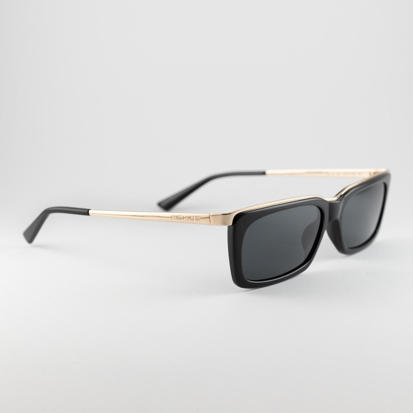 Occhiale da sole Saint Laurent SL 766/F 001 Gold - lato - Shop Ottica Mineo