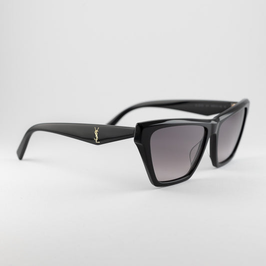 Lunettes de soleil femme œil-de-chat Saint Laurent SL M103 001 Black