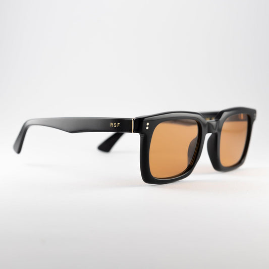 Lunettes de soleil rectangulaires Retrosuperfuture Secolo Black