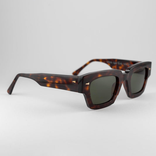Occhiale da sole Ahlem Villette Dark turtle - lato - Shop Ottica Mineo