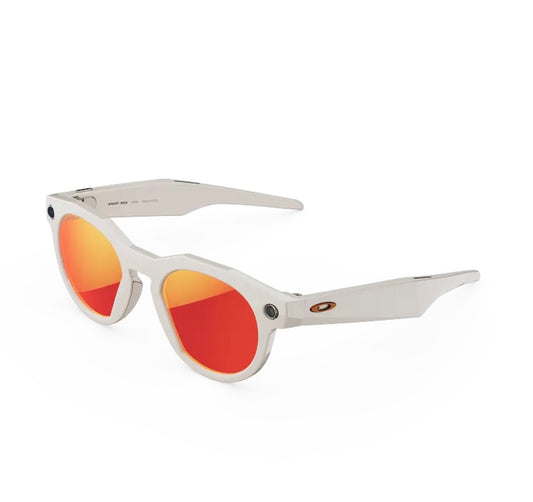 Oakley Meta HSTN OW8002 800204 Warm Grey - lato - Shop Ottica Mineo
