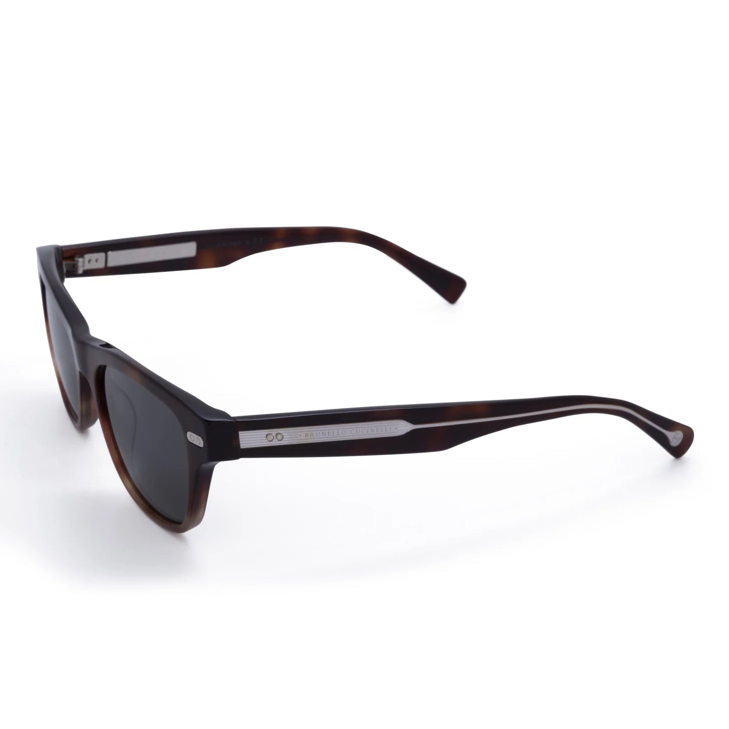 Occhiale da sole Brunello Cucinelli BC3005S 1025 B1 Havana Tabacco - lato - Shop Ottica Mineo