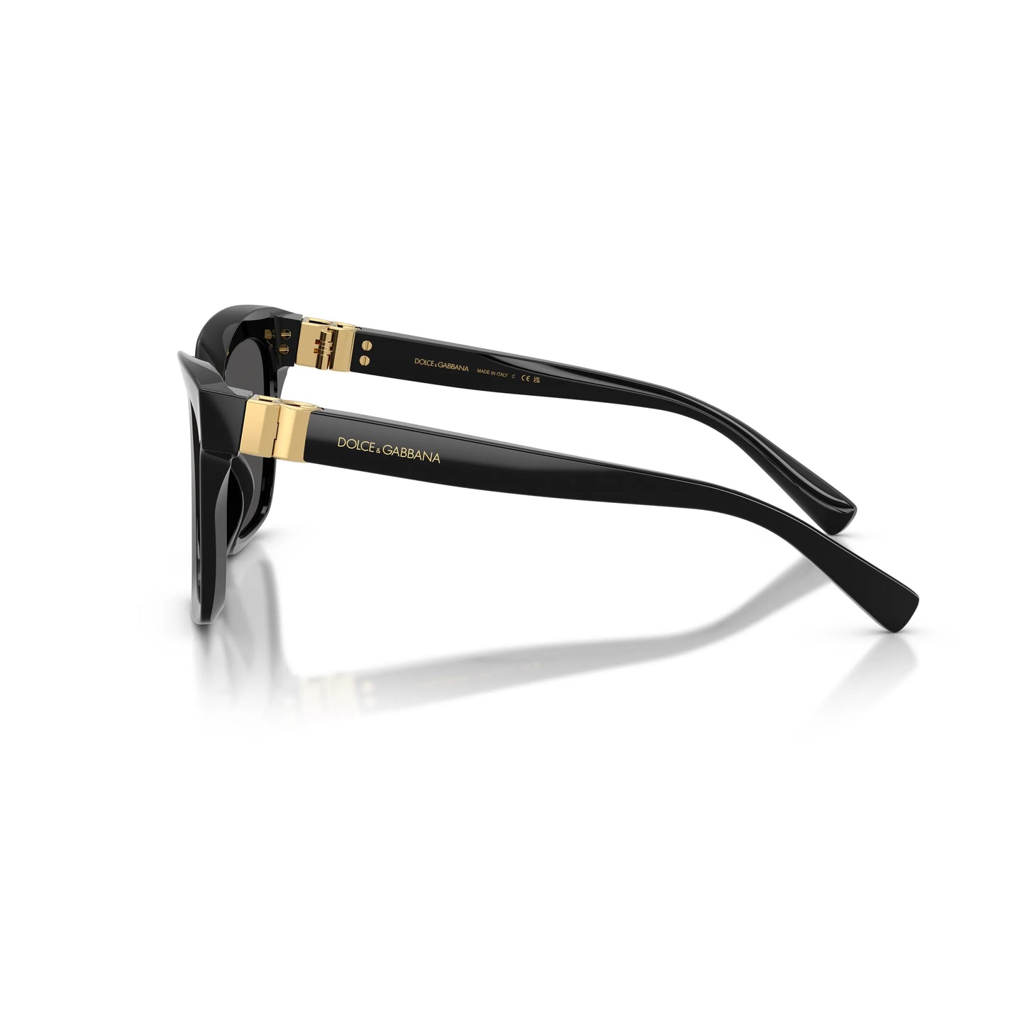 Lunettes de soleil Dolce & Gabbana DG4498 501/87 noires rectangulaires