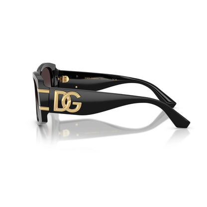 Occhiale da sole Dolce & Gabbana DG4501 501/8G Nero rettangolare
