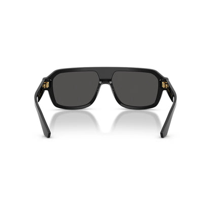 Lunettes de soleil Dolce & Gabbana DG4507 501/87 noires rectangulaires