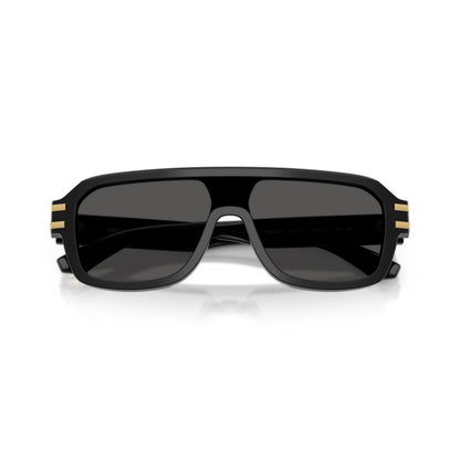 Lunettes de soleil Dolce & Gabbana DG4507 501/87 noires rectangulaires