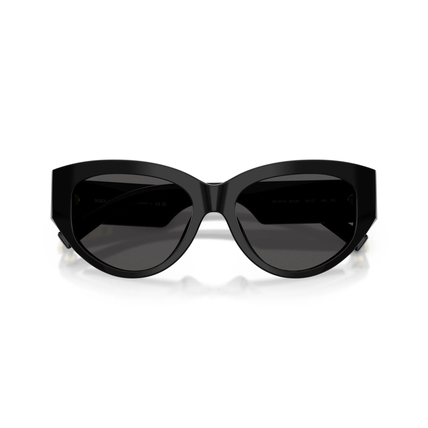 Occhiale da sole Dolce & Gabbana DG4514 501/87 Nero ovale