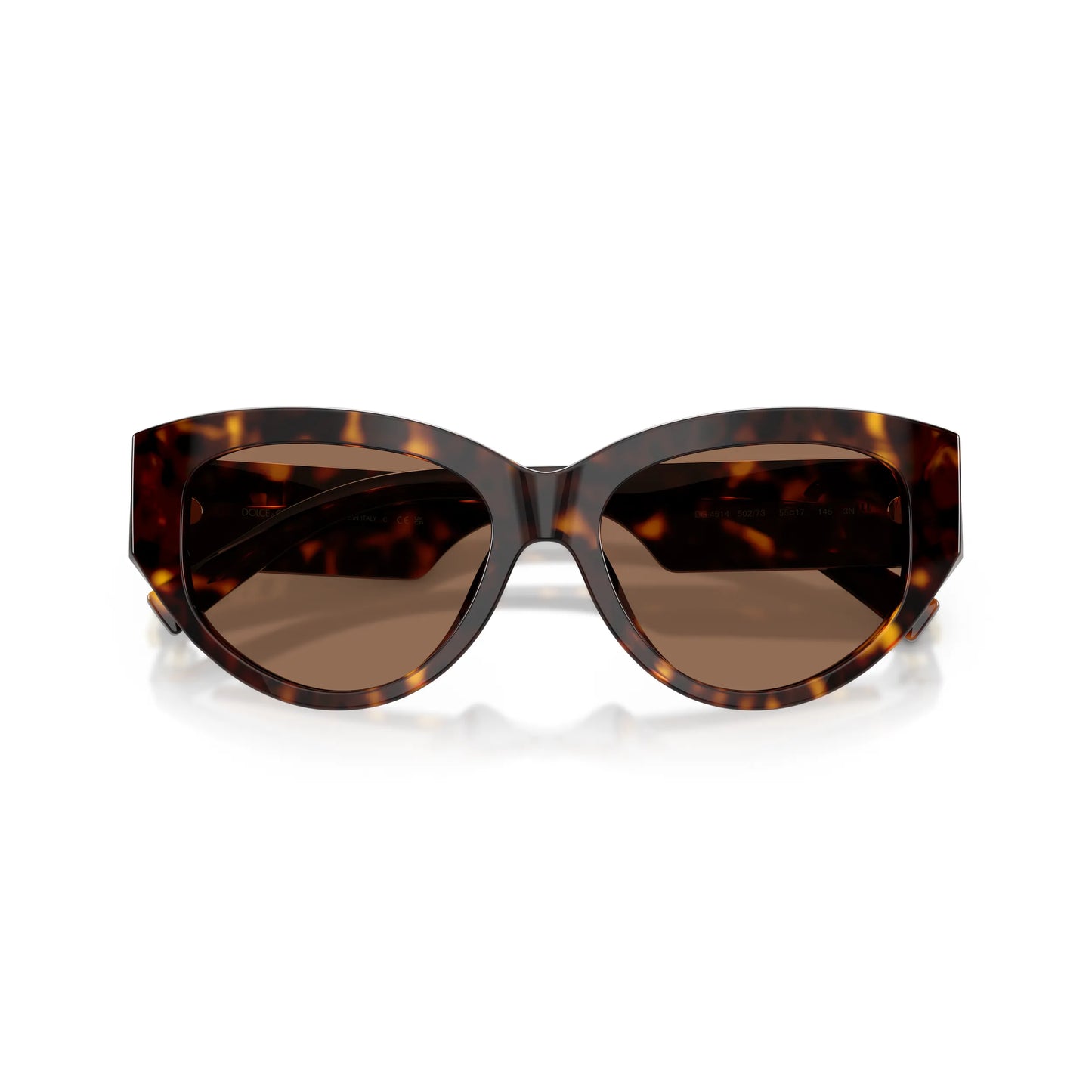 Occhiali da sole Dolce & Gabbana DG4514 502/73 Havana cat-eye