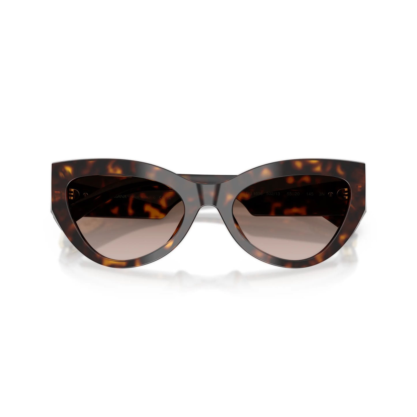Occhiale da sole Dolce & Gabbana DG4536 502/13 Havana cat-eye