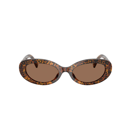 Occhiali da sole Dolce & Gabbana DG4537 347073 Leo Transparent cat-eye