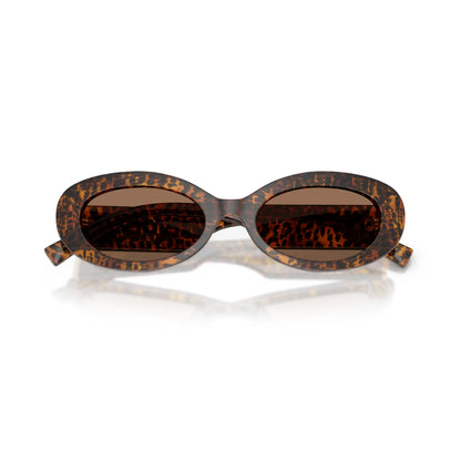Occhiali da sole Dolce & Gabbana DG4537 347073 Leo Transparent cat-eye