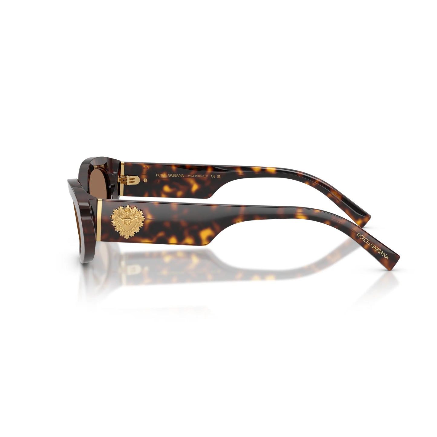 Occhiali da sole Dolce & Gabbana DG4537 502/73 Havana cat-eye