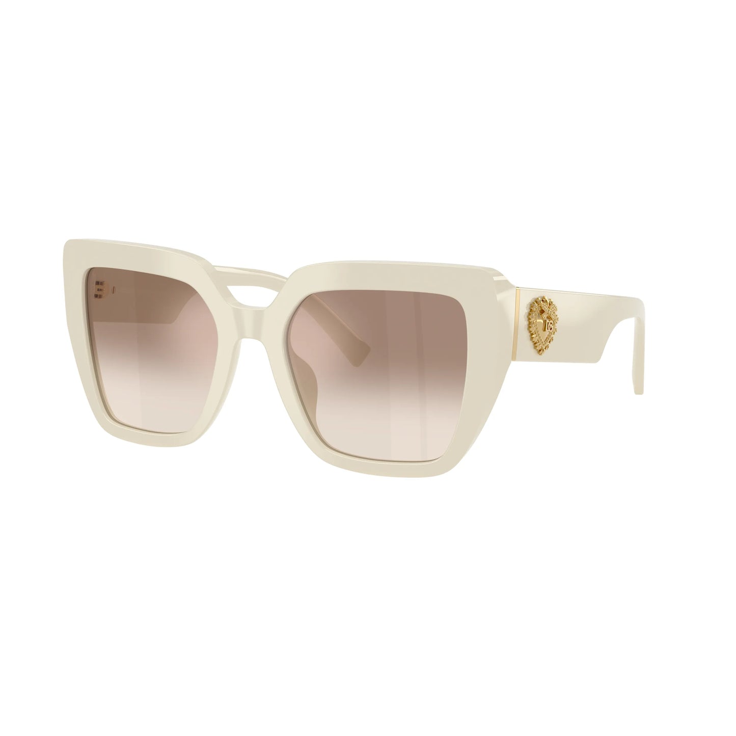 Occhiali da sole Dolce & Gabbana DG4538 331294 Crema squadrati