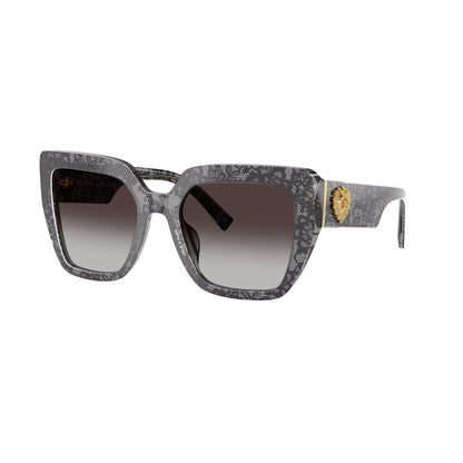 Occhiali da sole Dolce & Gabbana DG4538 34718G Print Black Lace squadrati
