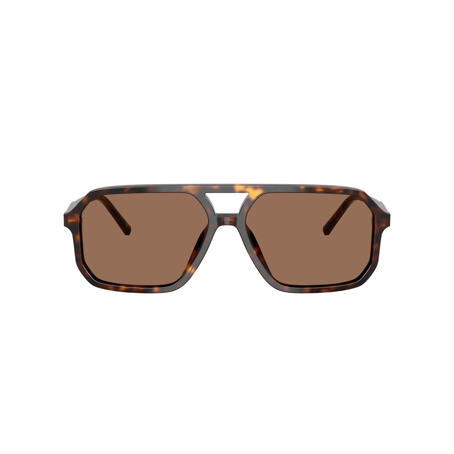 Occhiali da sole Dolce & Gabbana DG4541 502/73 Havana rettangolari