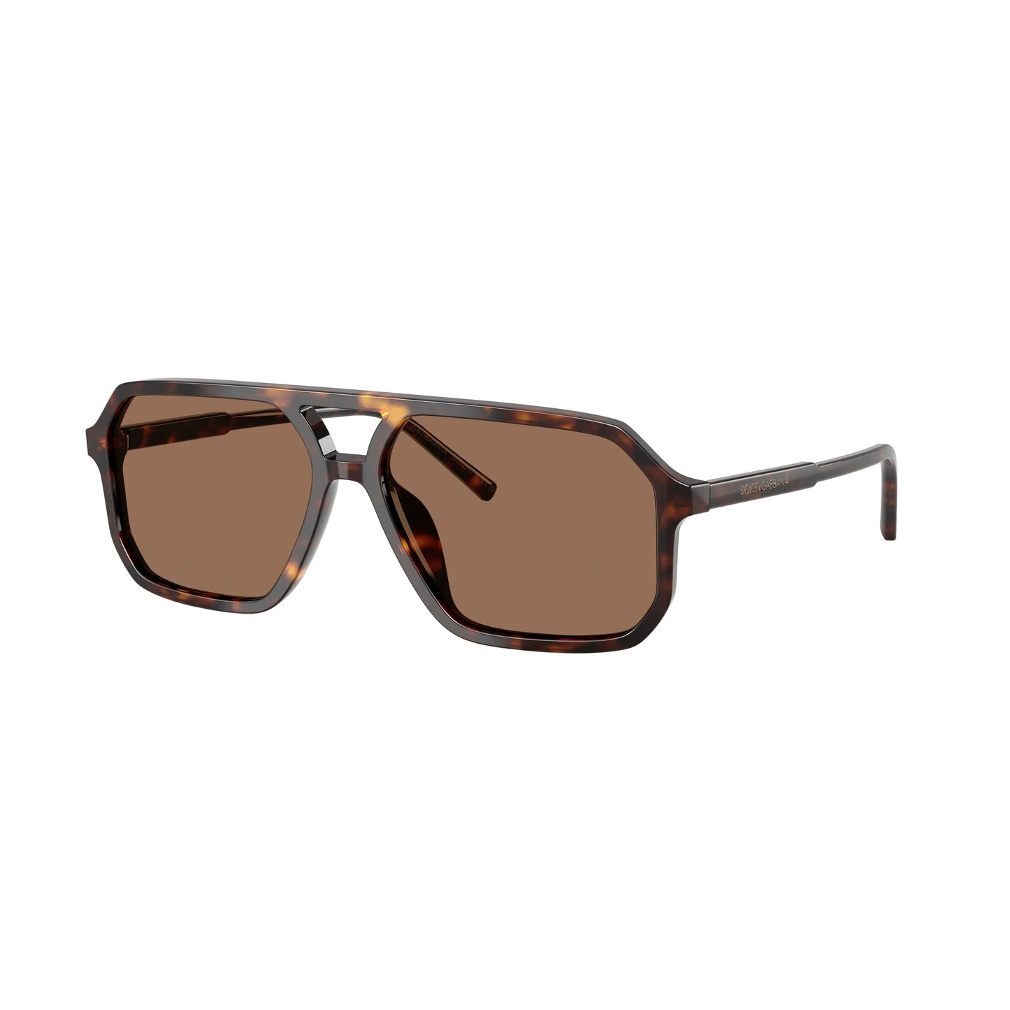 Occhiali da sole Dolce & Gabbana DG4541 502/73 Havana rettangolari