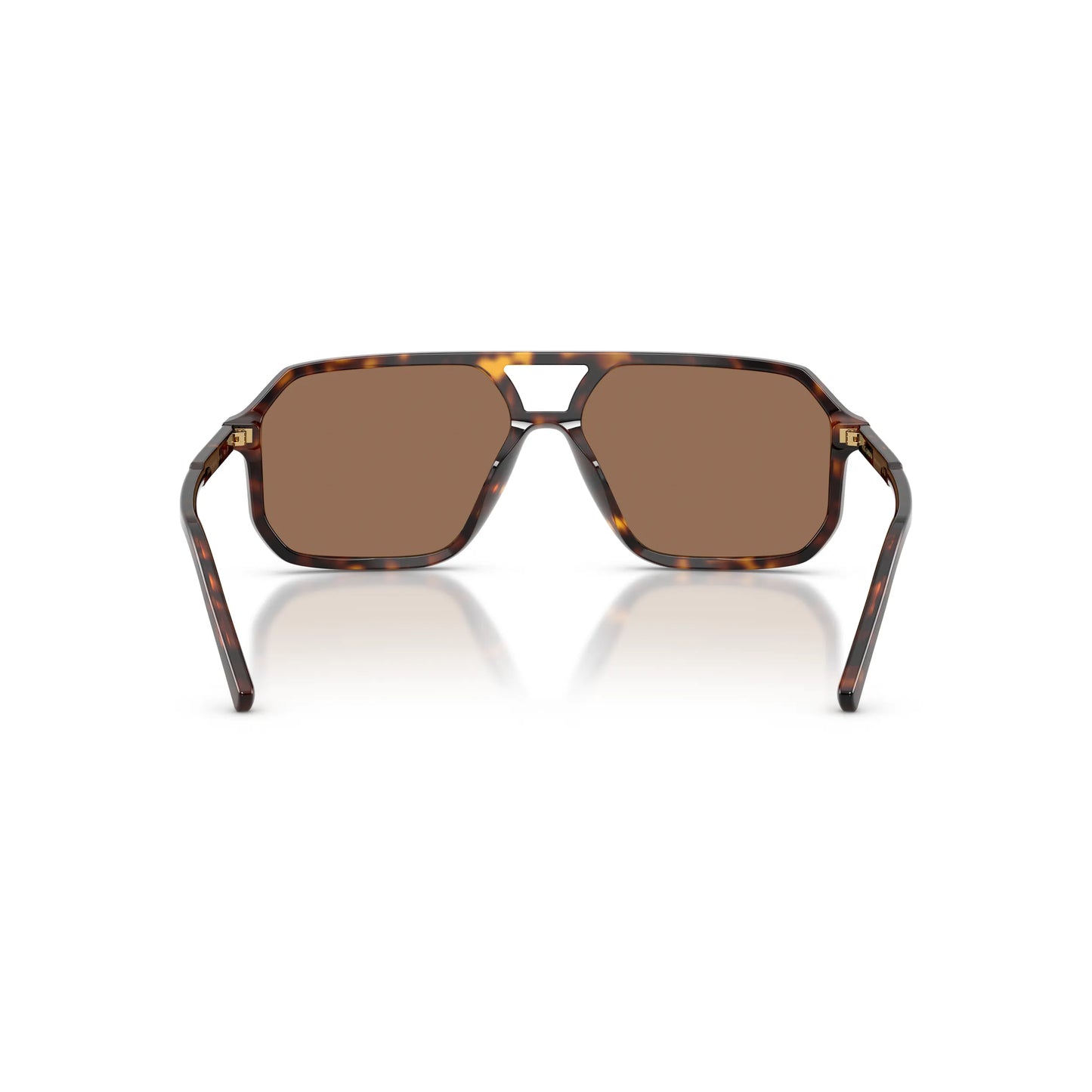 Occhiali da sole Dolce & Gabbana DG4541 502/73 Havana rettangolari