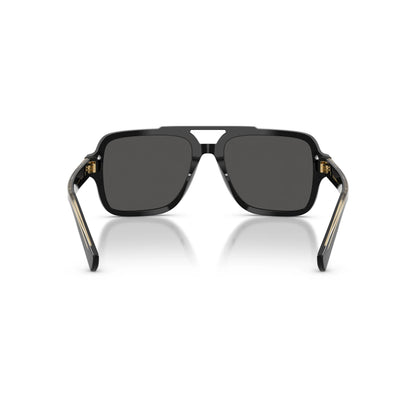 Occhiali da sole Dolce & Gabbana DG4544 501/87 Black rettangolari