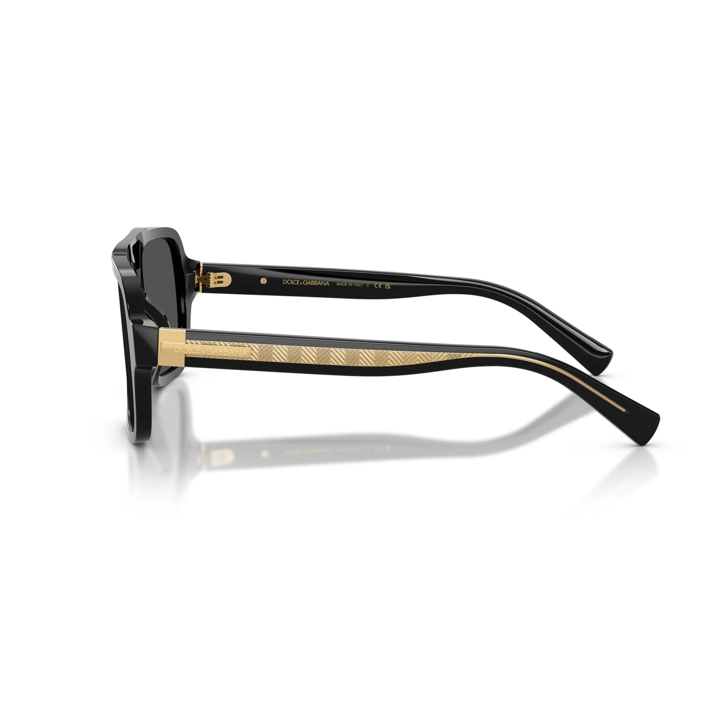 Occhiali da sole Dolce & Gabbana DG4544 501/87 Black rettangolari
