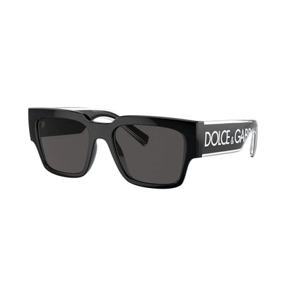 Occhiali da sole Dolce & Gabbana DG6184 501/87 Black rettangolari