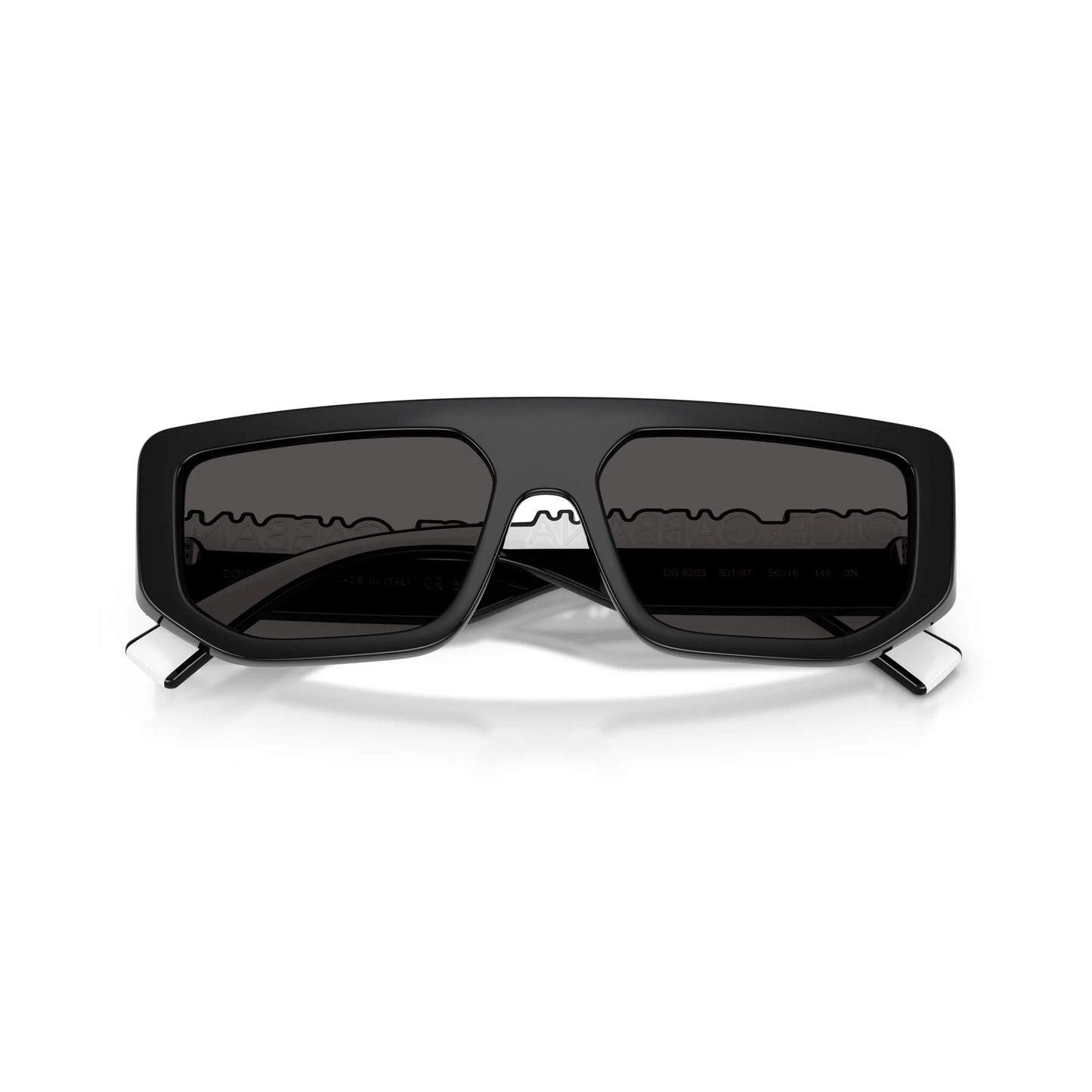 Occhiale da sole Dolce & Gabbana DG6203 501/87 Nero rettangolare