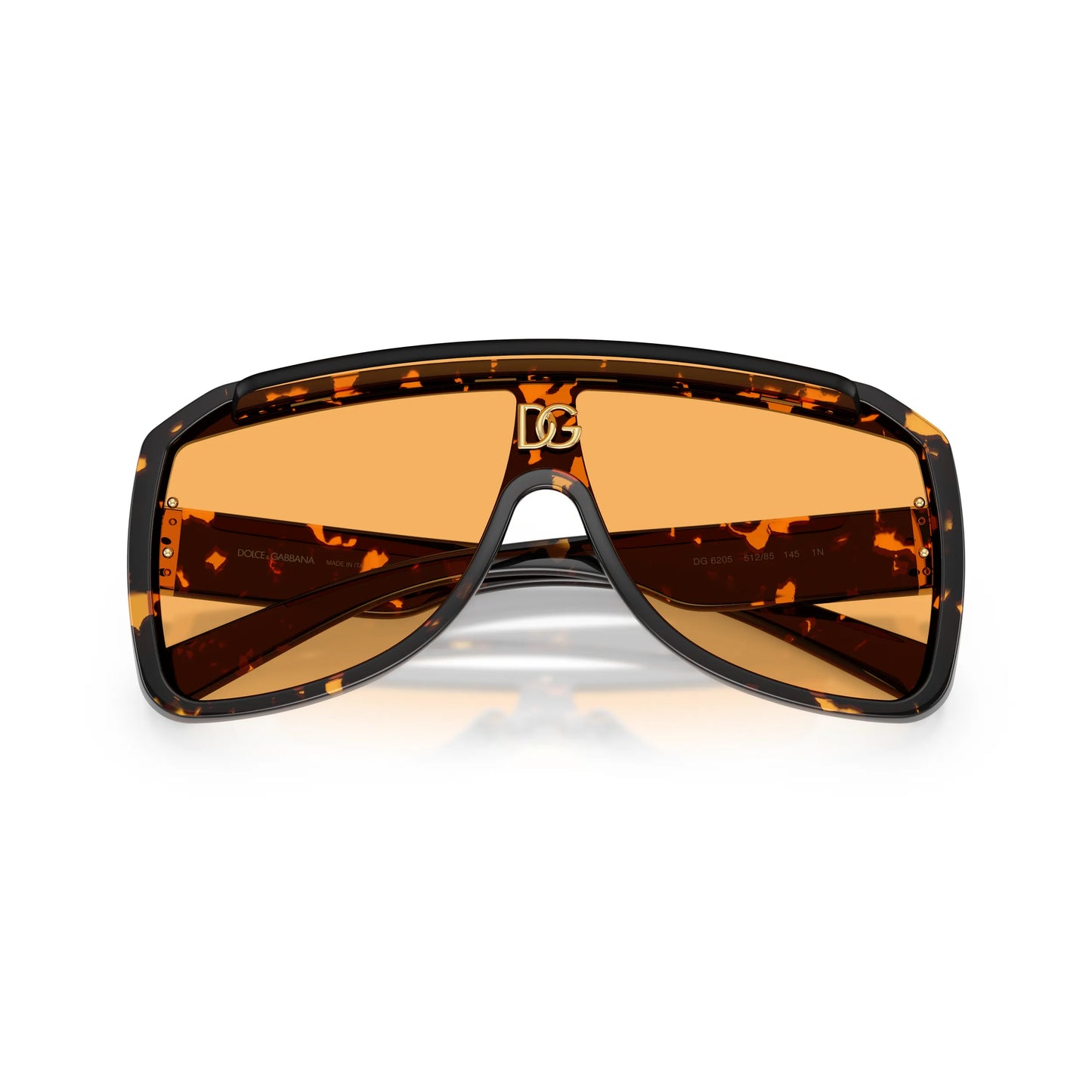 Occhiali da sole Dolce & Gabbana DG6205 512/85 Havana Yellow rettangolari