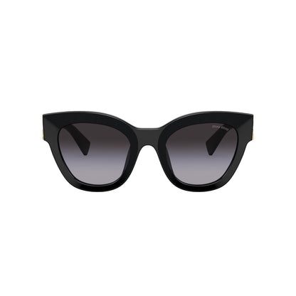 Occhiali da sole Miu Miu MU 01YS 1AB5D1 Nero Grigio sfumato