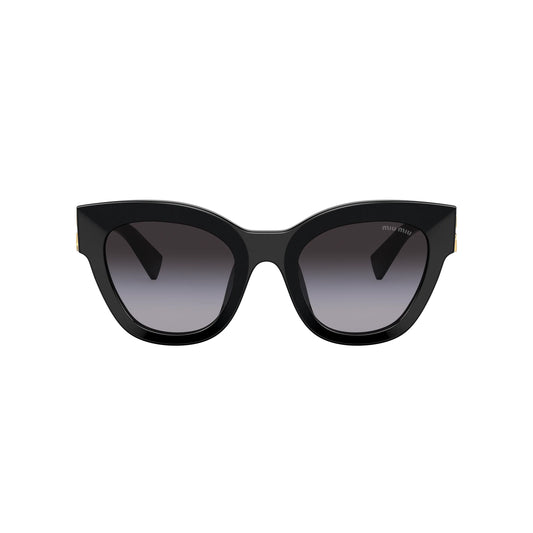 Lunettes de soleil Miu Miu MU 01YS 1AB5D1 Noir Gris dégradé