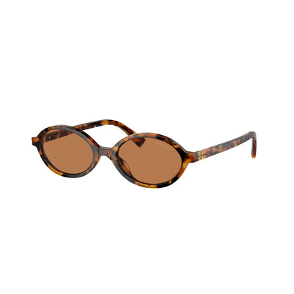 Occhiali da sole Miu Miu MU 04ZS 19P2Z1 Havana Light Brown ovali
