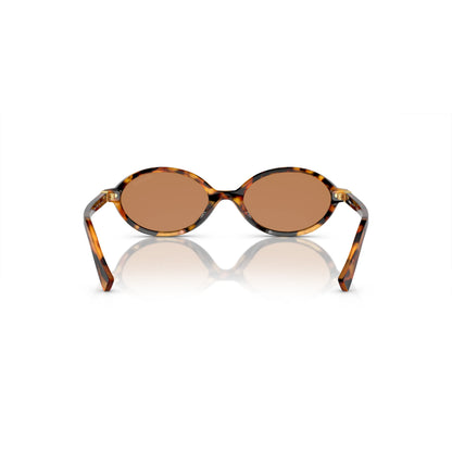 Occhiali da sole Miu Miu MU 04ZS 19P2Z1 Havana Light Brown ovali