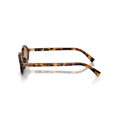 Occhiali da sole Miu Miu MU 04ZS 19P2Z1 Havana Light Brown ovali