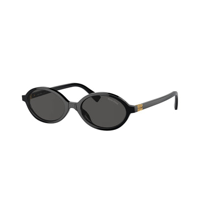 Occhiali da sole Miu Miu MU 04ZS 1AB5S0 Black ovali