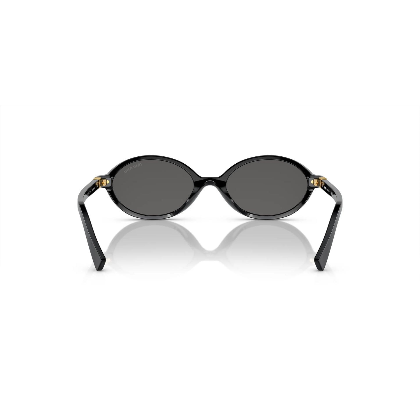 Occhiali da sole Miu Miu MU 04ZS 1AB5S0 Black ovali