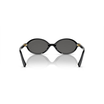 Occhiali da sole Miu Miu MU 04ZS 1AB5S0 Black ovali
