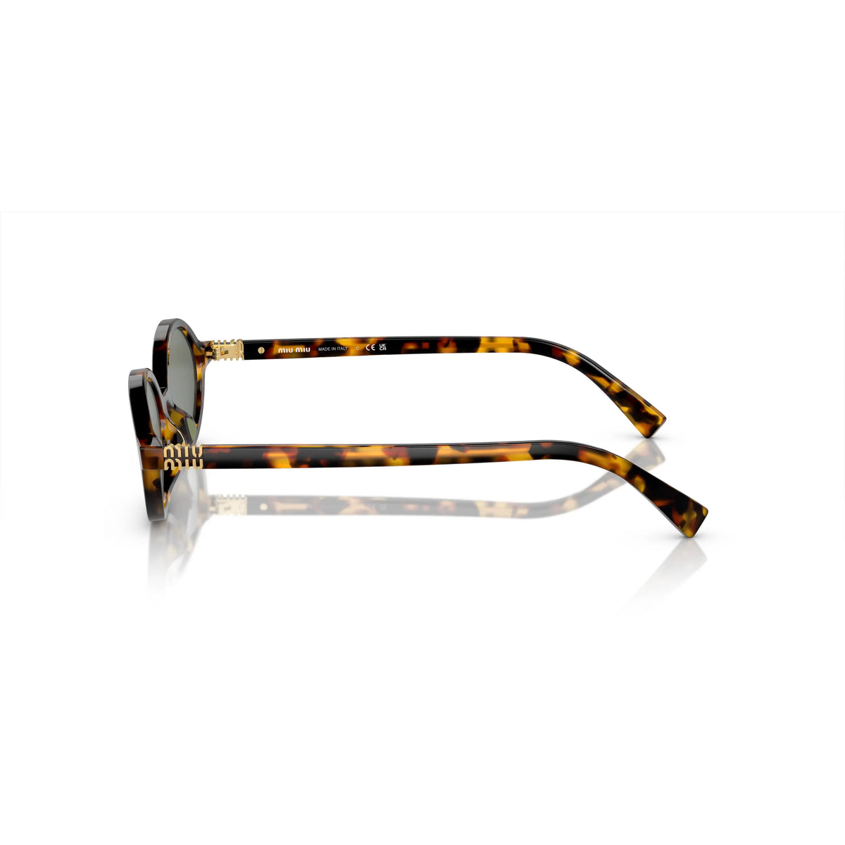 Lunettes de soleil Miu Miu MU 04ZS VAU04M Havane miel