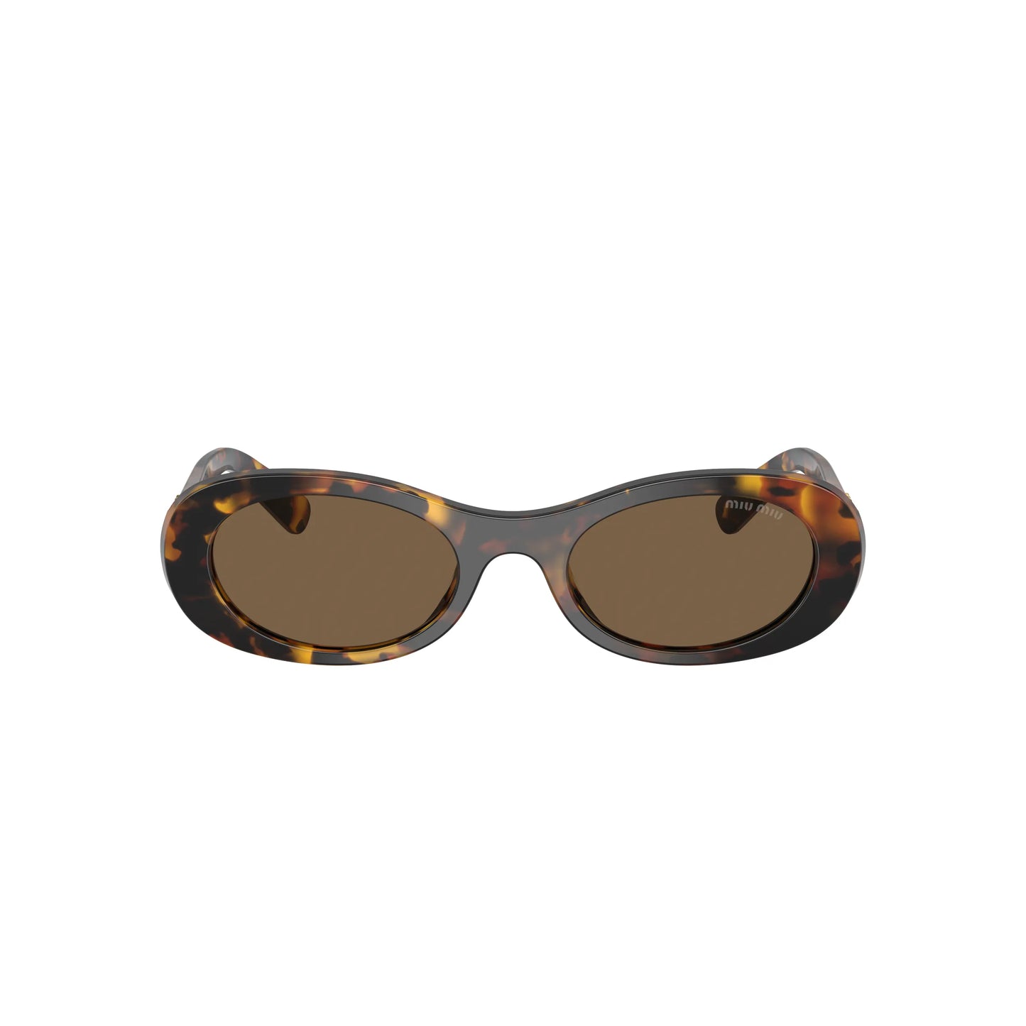 Occhiale da sole Miu Miu MU 06ZS VAU06B Havana rotondi