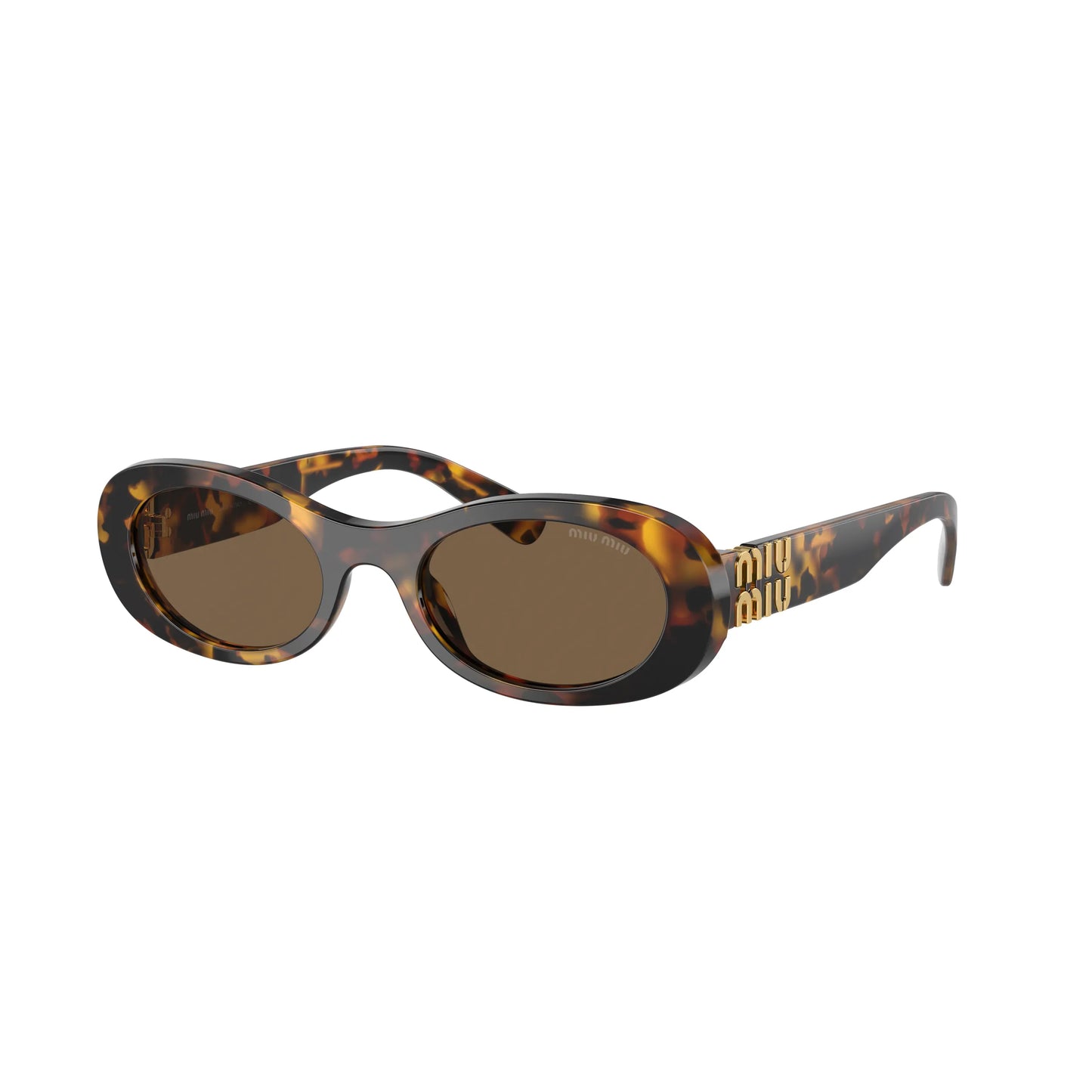 Occhiale da sole Miu Miu MU 06ZS VAU06B Havana rotondi