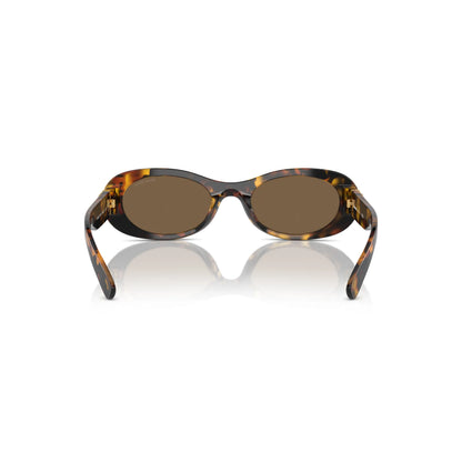 Occhiale da sole Miu Miu MU 06ZS VAU06B Havana rotondi