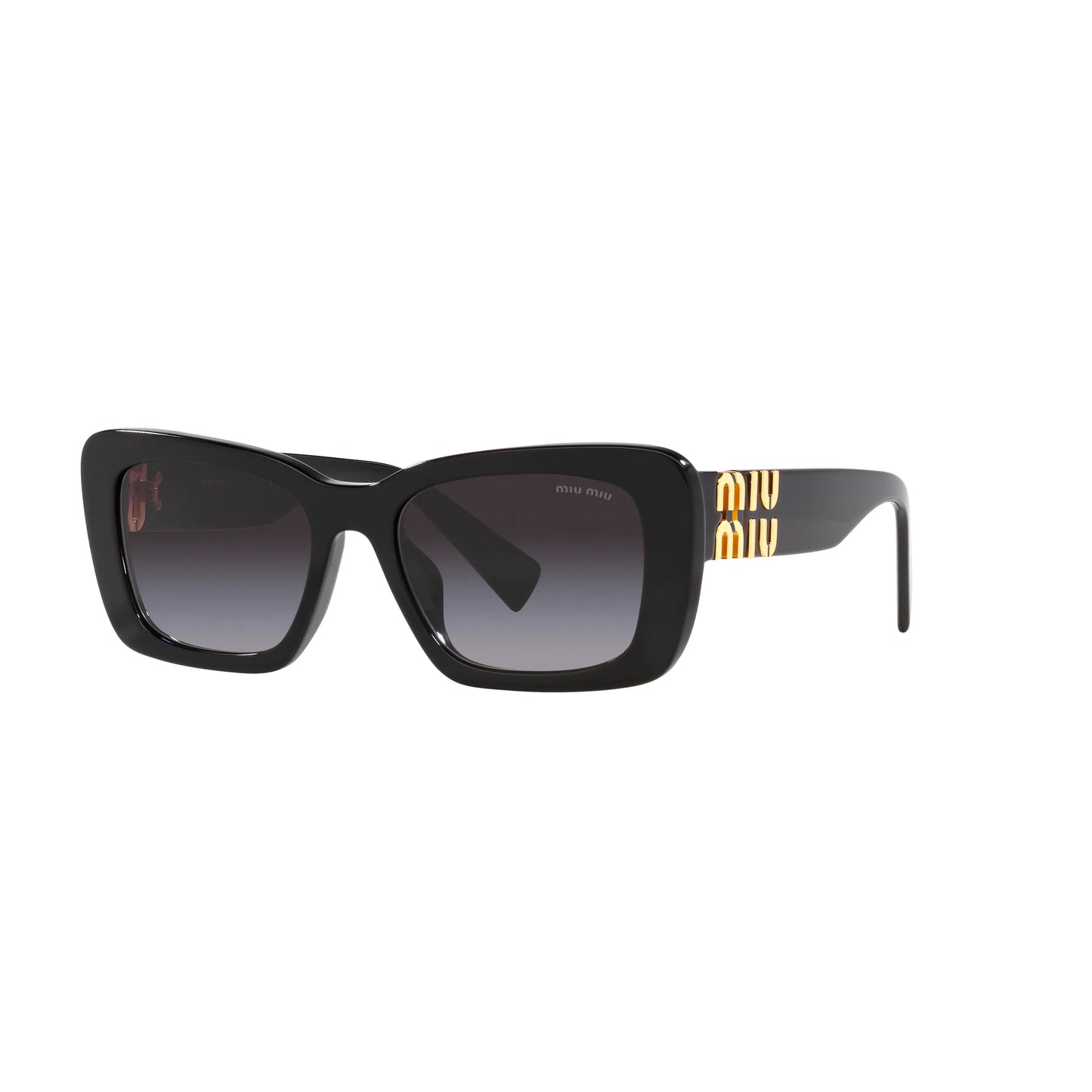 Occhiali da sole Miu Miu MU 07YS 1AB5D1 Nero rettangolare