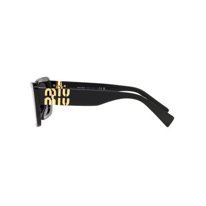 Occhiali da sole Miu Miu MU 07YS 1AB5D1 Nero rettangolare