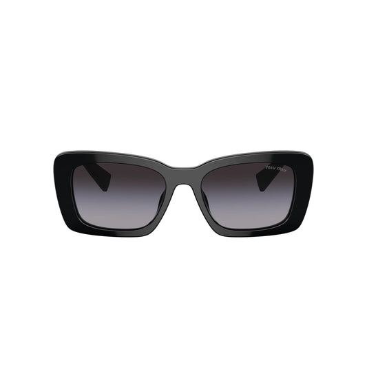 Lunettes de soleil Miu Miu MU 07YS 1AB5D1 Noir rectangulaire