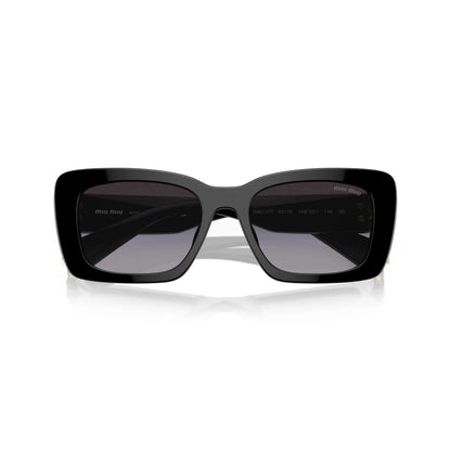 Occhiali da sole Miu Miu MU 07YS 1AB5D1 Nero rettangolare