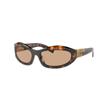 Lunettes de soleil Miu Miu MU 14ZS 14L90H Havane Miel