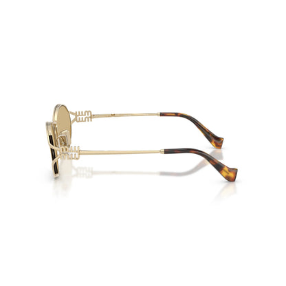 Lunettes de soleil Miu Miu SMU 52Y ZVN-10R Or