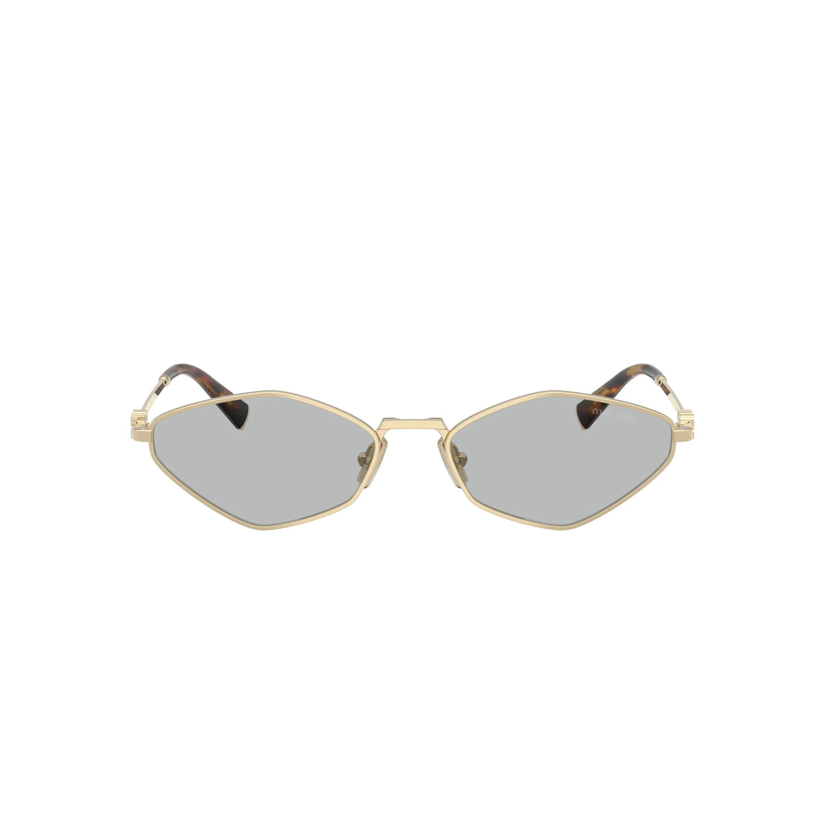 Lunettes de soleil Miu Miu MU 56ZS ZVN50K Or/Gris clair