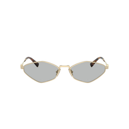 Lunettes de soleil Miu Miu MU 56ZS ZVN50K Or/Gris clair