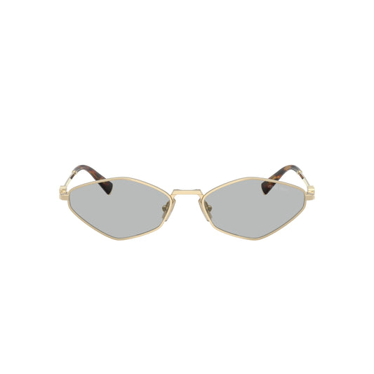 Lunettes de soleil Miu Miu MU 56ZS ZVN50K Or/Gris clair