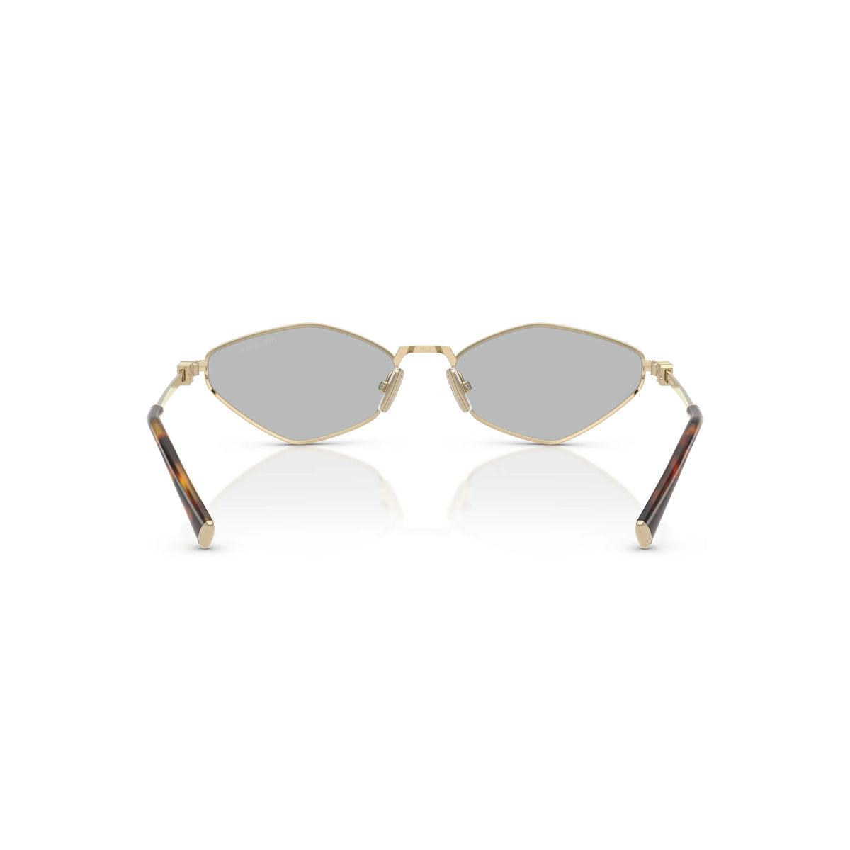 Lunettes de soleil Miu Miu MU 56ZS ZVN50K Or/Gris clair